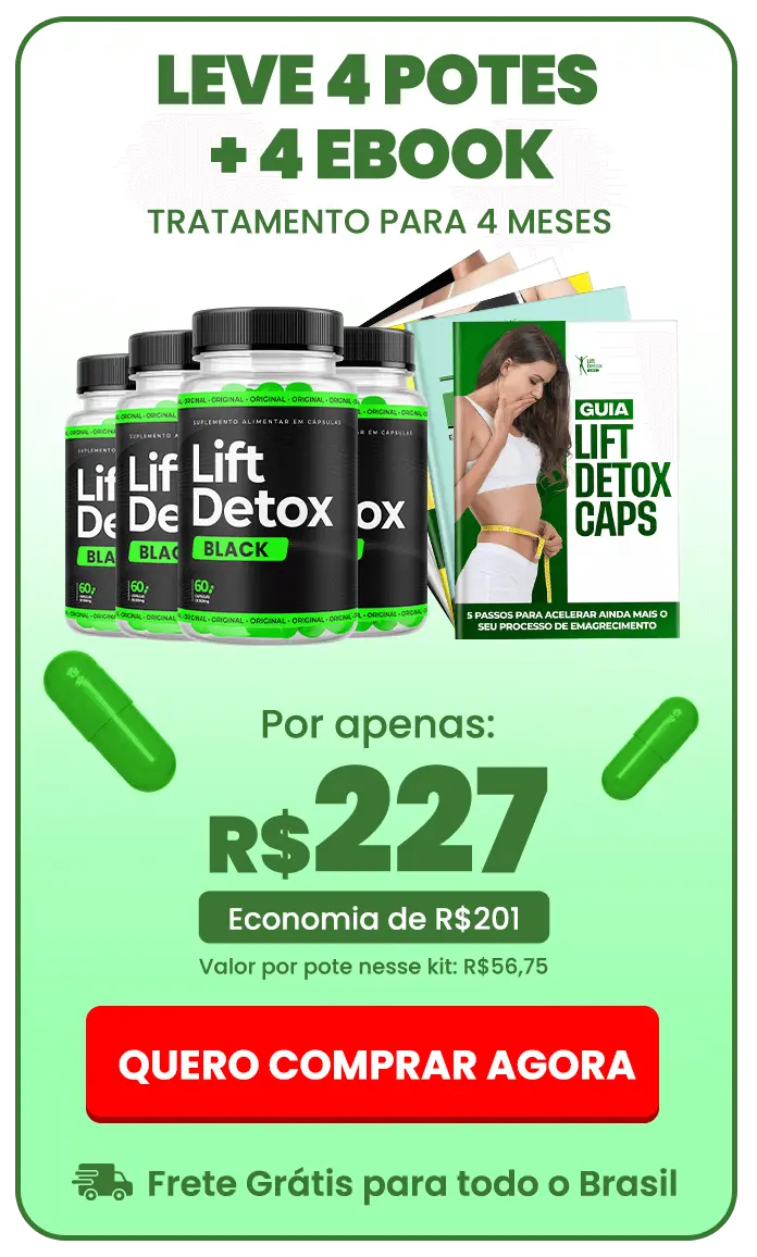 Leve 4 Pode + 4 EBook - tratamento para 4 mês